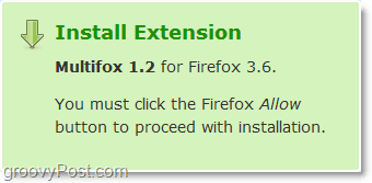 installera multifox firefox-tillägg