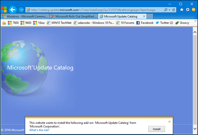 säkerhetskopiera Windows Update 1