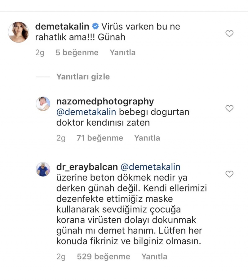 Stark respons från den berömda läkaren på Demet Akalıns varning om "coronavirus"!