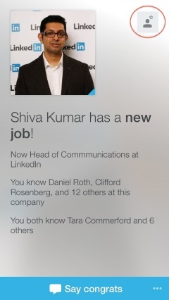 Med LinkedIn Connected kan du enkelt hålla kontakten med dem du redan känner till.