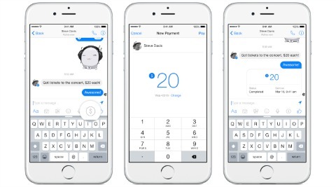 Facebook lägger till betalningsfunktion i Messenger