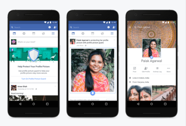 Facebook pilotar nya verktyg för att hantera profilfoton i Indien.