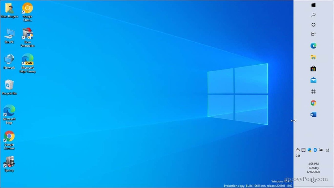 Hur man flyttar aktivitetsfältet i Windows 10