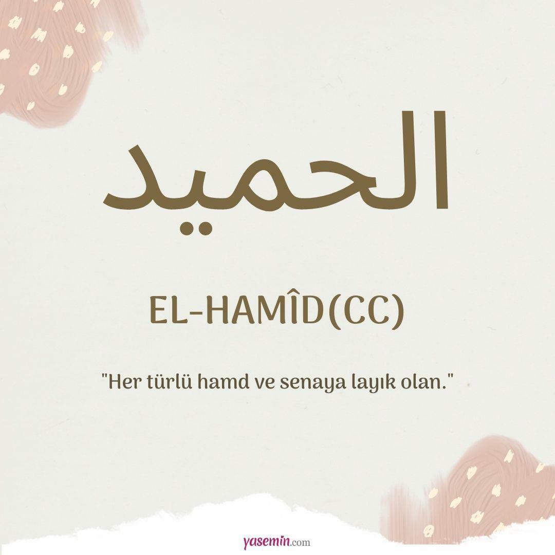 Vad betyder al-Hamid (cc)?