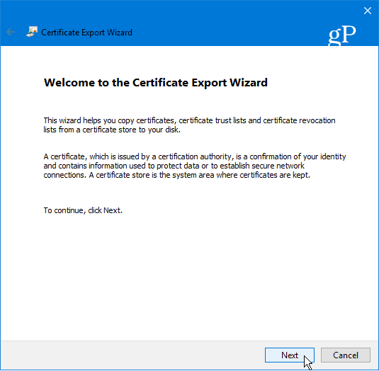 10 certifikat exportguide