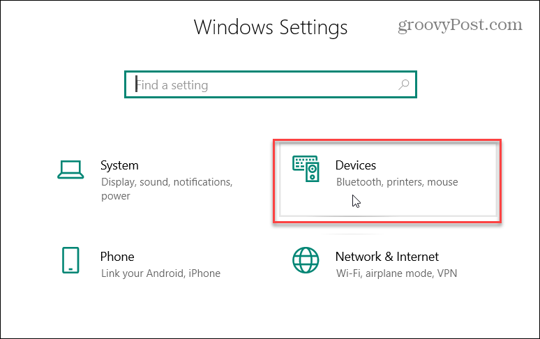 Windows 10 Inställningsenheter