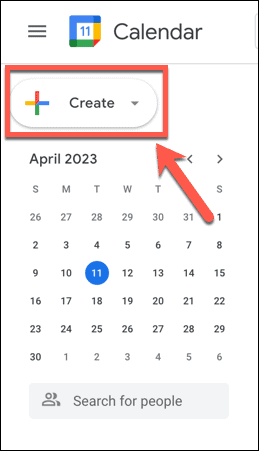 skapa google kalender