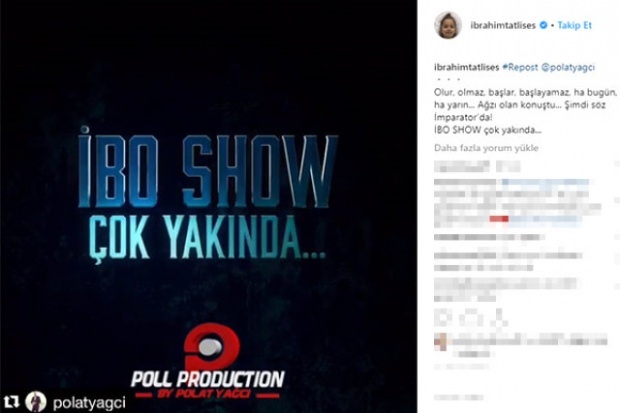 İbrahim Tatlıses återvänder till skärmarna med "İbo Show"!