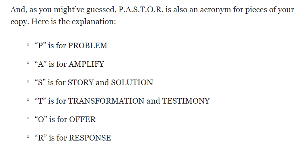 pastor akronym