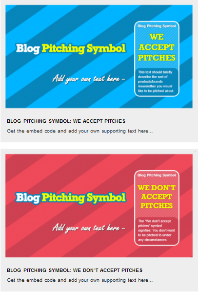blogg pitching symbol