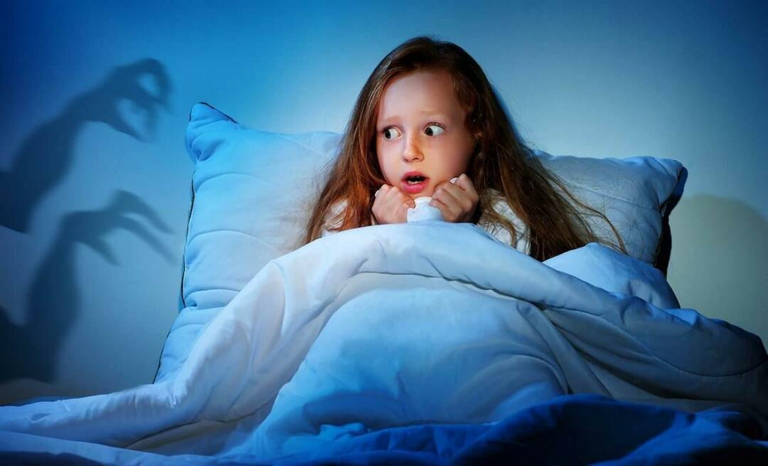 Hur ska barn med natträdsla bemötas? Vilka är orsakerna till natträdsla?