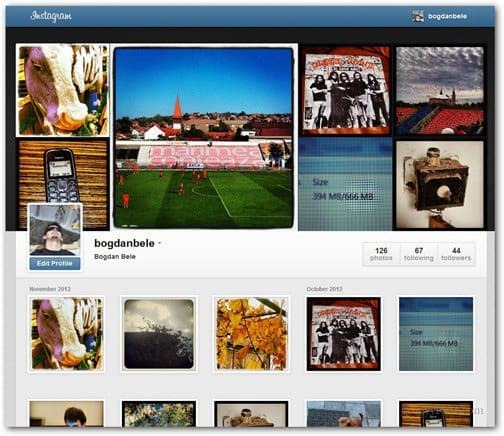 Instagram erbjuder nu användarprofiler som kan ses online