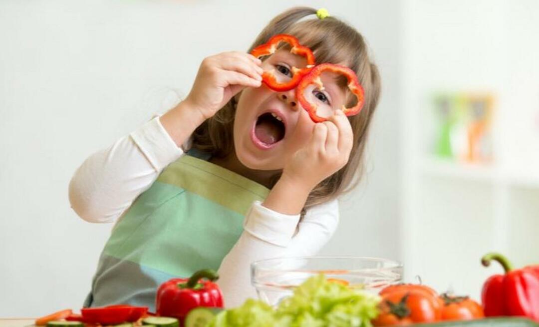 Vad ska vara rätt näring hos barn? Här är januaris frukter och grönsaker...