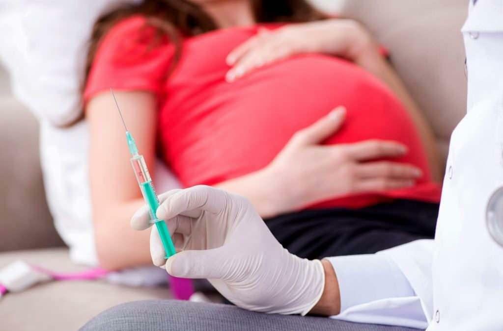 Under vilka månader av graviditeten ska influensavaccinet ges?
