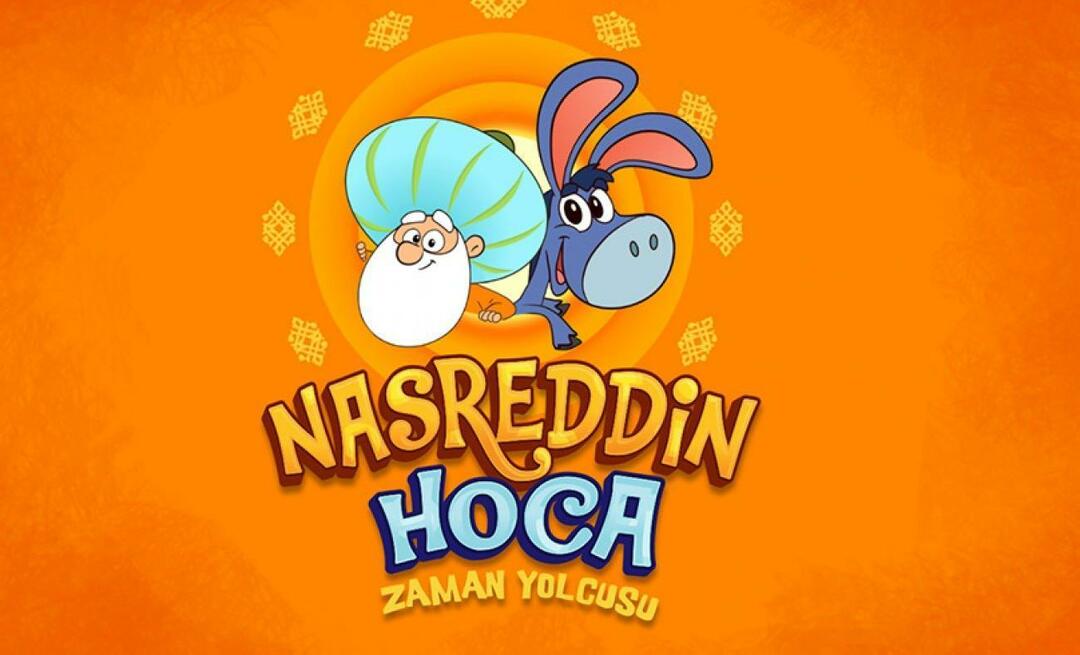 Ännu en god nyhet för barn från TRT! Visionsdatumet för 'Nasreddin Hodja: Time Traveller' har tillkännages