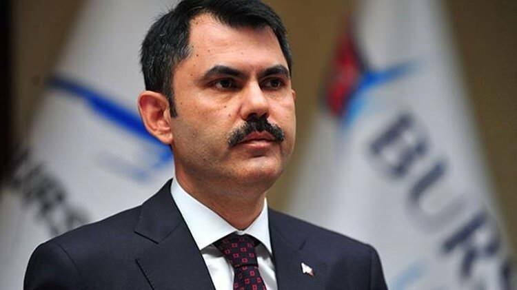 Minister för miljö och urbanisering Murat Kurum