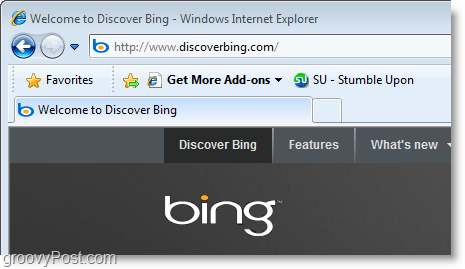 Internet Explorer 8 - allt rent! inga fler föreslagna webbplatser