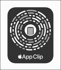 app klipp logotyp