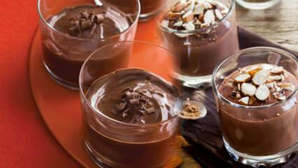 Gör chokladpudding dig att gå upp i vikt? Hem banan och diet chokladpudding recept