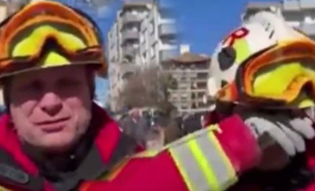 På tal från jordbävningsområdet brast den ungerska sök- och räddningsspecialisten ut i gråt! 