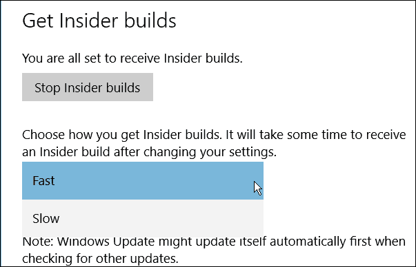 Windows 10 Insider bygger