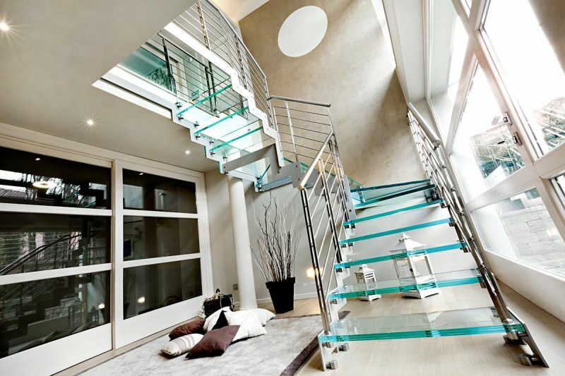 De mest eleganta och användbara trappmodellerna för duplexlägenheter