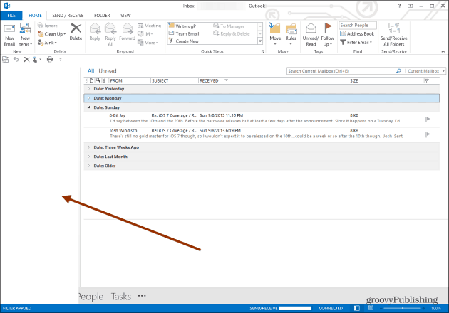 Säkerhetsproblem i Outlook med kritisk korrigering och hur man fixar Tom Outlook 2013-mappfönster