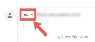 Gmail-typ av svarsknapp
