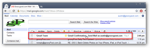 gmail-inkorg - verifieringsmail