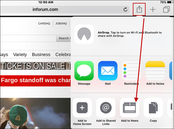 IOS Apple-nyhetsapp: Lägg till RSS-flöden för webbplatser du verkligen vill ha