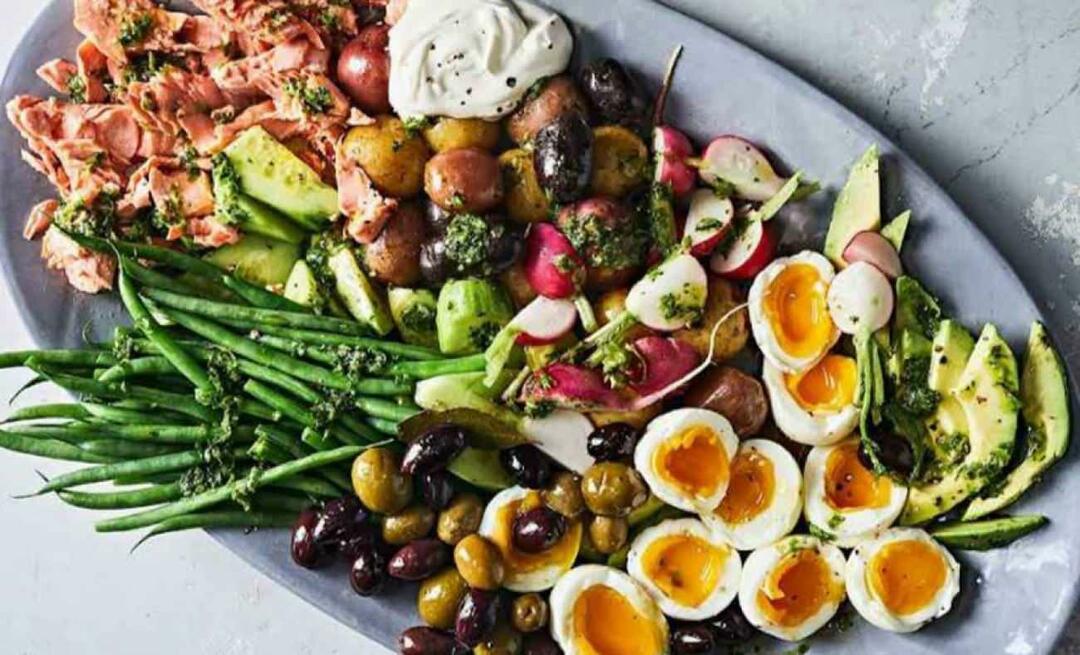 Hur gör man Niçoise sallad? Niçoise sallad recept