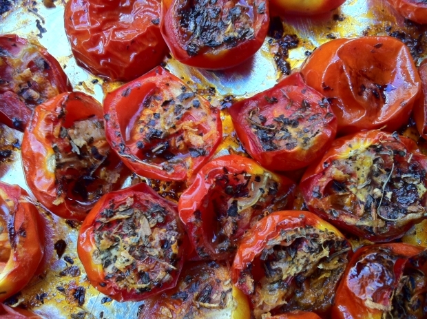 bakade tomater