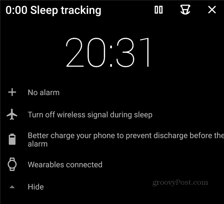 sova som Android Wear OS