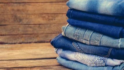 Hur går lukten från dålig luktande jeans?