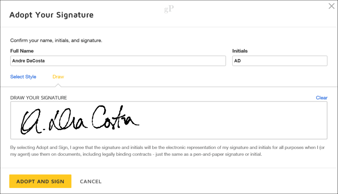 Hur man använder DocuSign för att signera dokument digitalt
