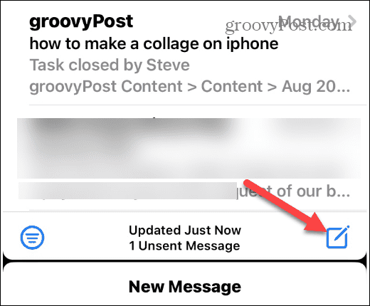 Ta bort e-post på iPhone eller iPad