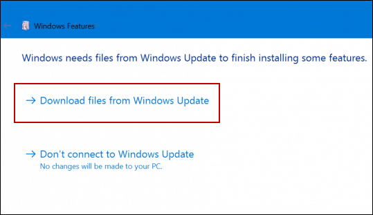 .net installera Windows-uppdatering