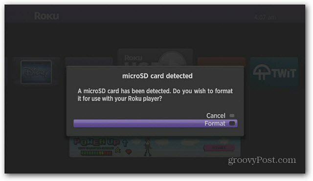 microSD-kort upptäcks