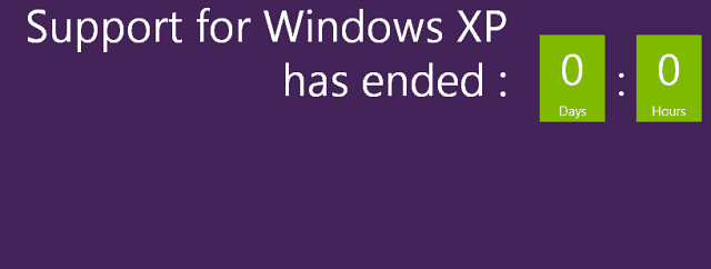 Microsoft slutar XP-support