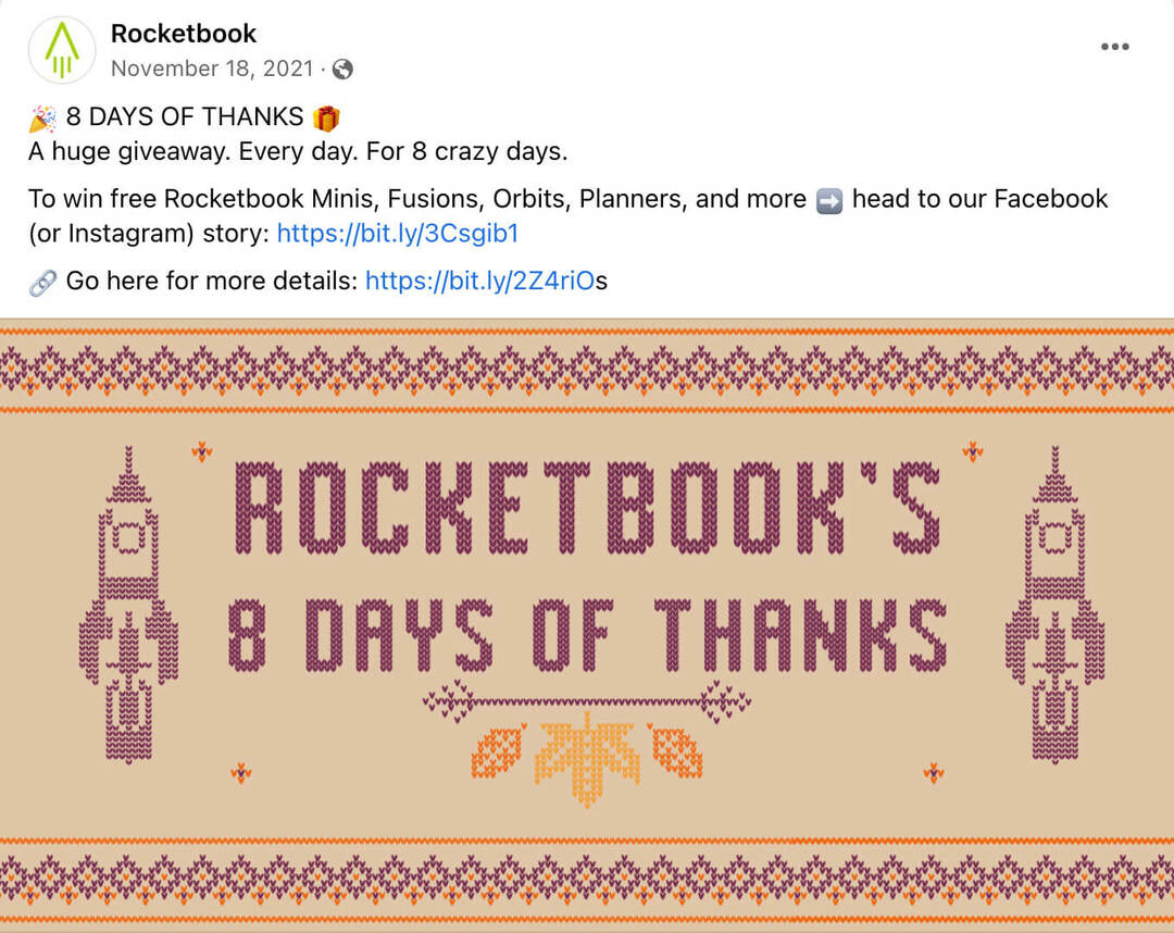 hur-att-skapa-momentum-med-en-flera-dagars-social-media-giveaway-säsongsbetonade-semester-presenter-och-tävlingar-rocketbook-exempel-2