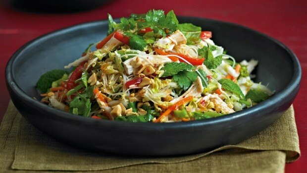 vietnamesisk kycklingsallad