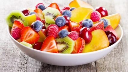 Sommarfrukter som går ner i vikt
