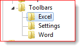 ta bort miniverktygsfältet i Excel 2010