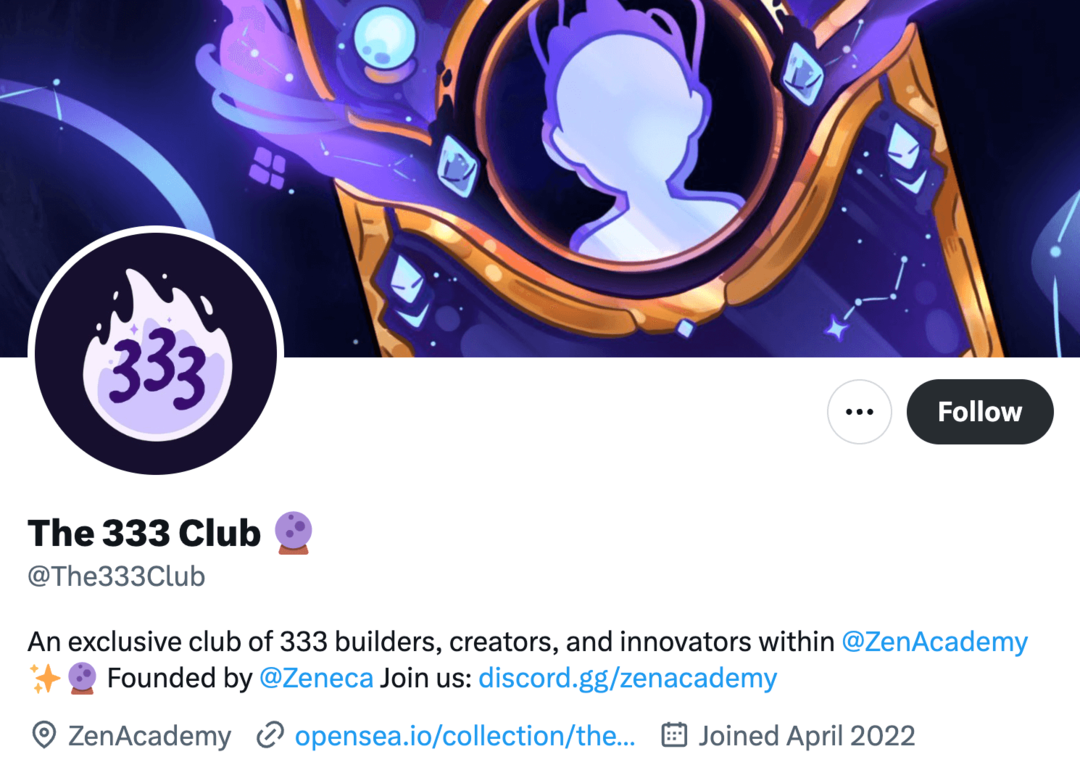 zen-academy-333-club-twitter-konto