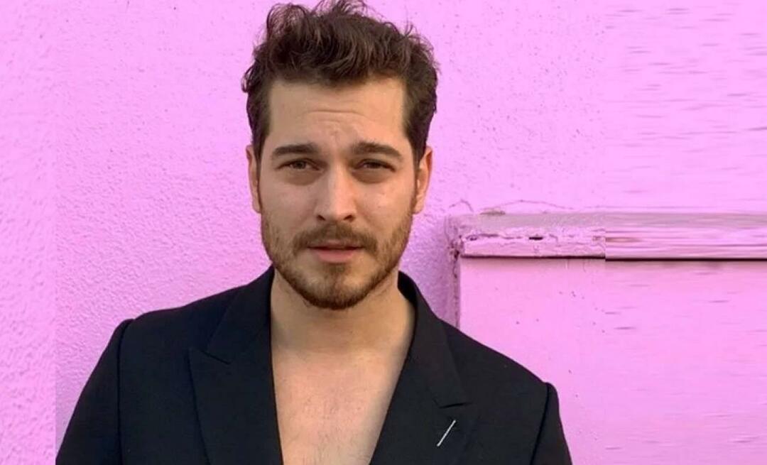 Den nya partnern till Çağatay Ulusoy, som förbereder sig för sin nya serie, har tillkännages! Titta vem som kom på det namnet?