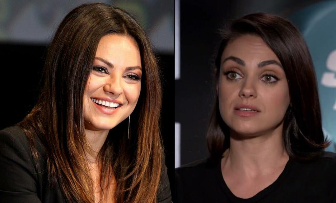 Mila Kunis erkände att hon ljög för att spela i "That 70's Show"!