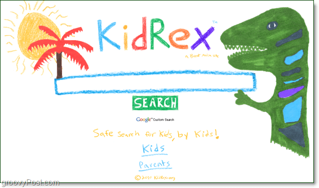 kidrex säker internet-sökning efter barn