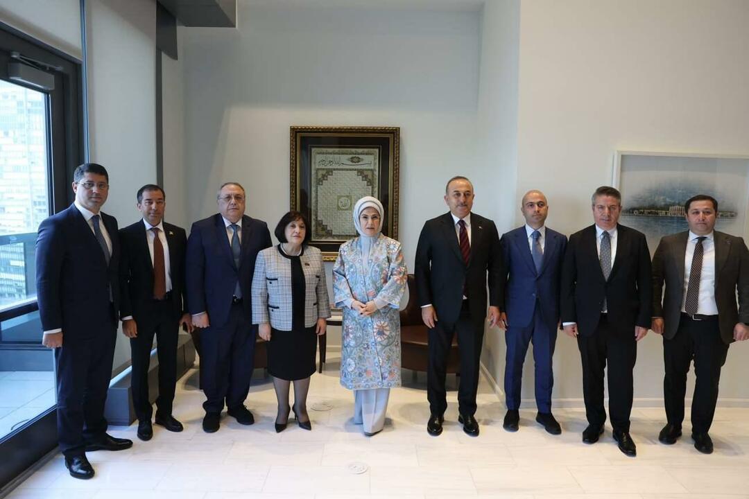 Emine Erdoğan deltog i FN: s inbjudan till World Zero Waste Day