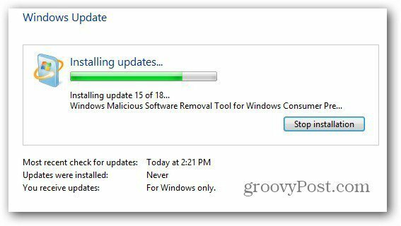 Windows-uppdateringar
