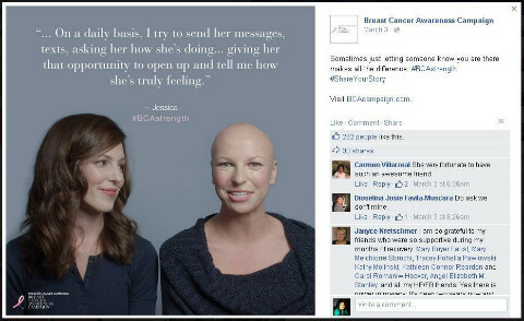 estee lauder bröstcancermedvetenhetskampanj